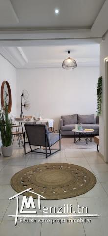 S+1 AVEC PLACE DE PARKINK au 1er étage d'une résidence fermée avec 2 Ascenseurs