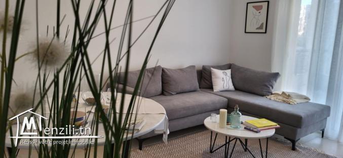 S+1 AVEC PLACE DE PARKINK au 1er étage d'une résidence fermée avec 2 Ascenseurs