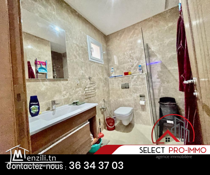 A louer S+2 meublé à AFH Mrezga - 1002a