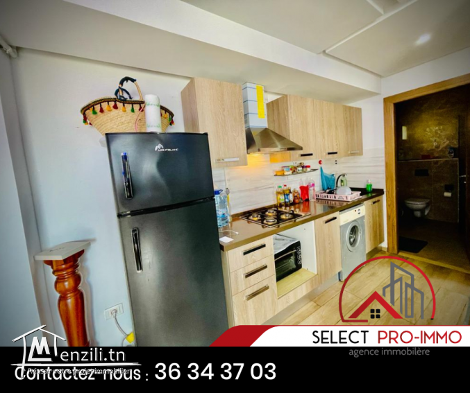 A louer S+2 meublé à AFH Mrezga - 1002a