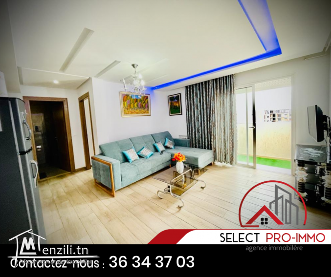 A louer S+2 meublé à AFH Mrezga - 1002a