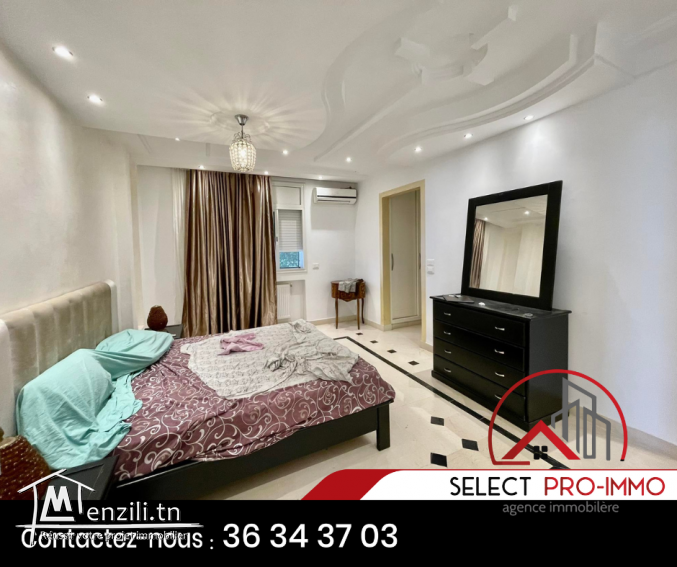 A louer duplex S+4 meublé à AFH Mrezga - 1001a