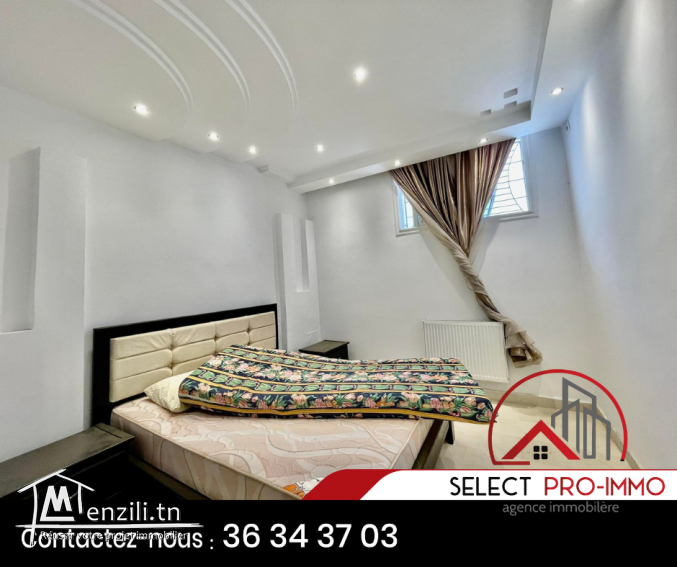 A louer duplex S+4 meublé à AFH Mrezga - 1001a