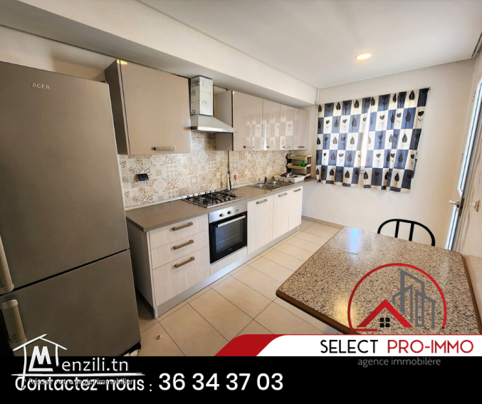 A louer S+2 meublé à AFH Mrezga - 1000a