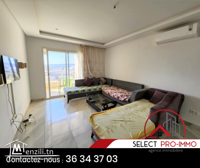 A louer S+2 meublé à AFH Mrezga - 1000a