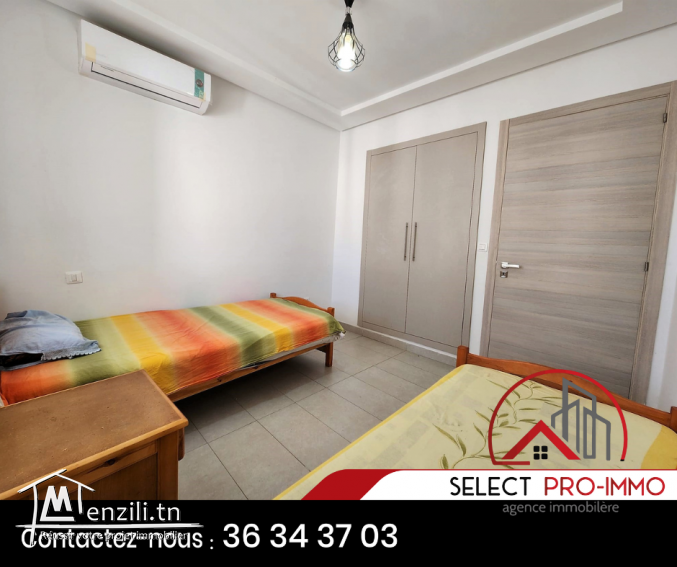 A louer S+2 meublé à AFH Mrezga - 1000a