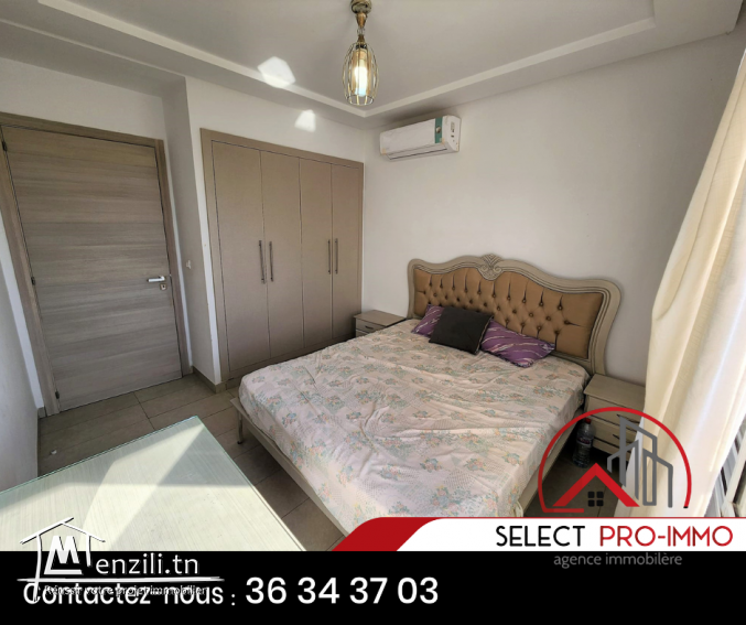 A louer S+2 meublé à AFH Mrezga - 1000a