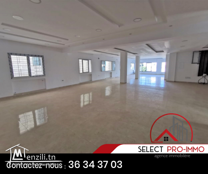 A louer plateau de 120m² à Nabeul -995a