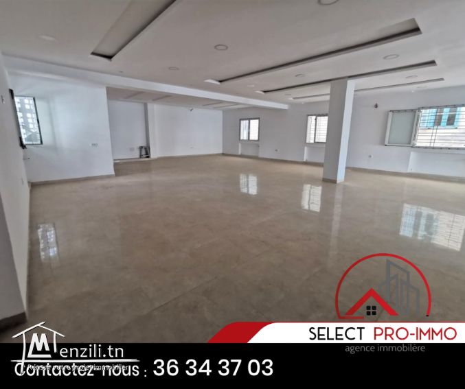A louer plateau de 120m² à Nabeul -995a