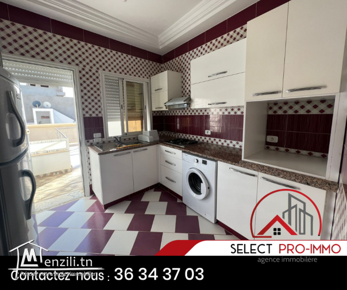 A louer S+2 meublé à AFH Mrezga - 988a