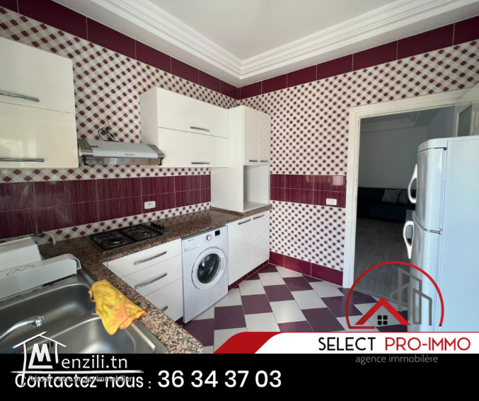 A louer S+2 meublé à AFH Mrezga - 988a