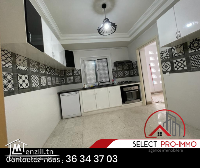 A louer étage de villa S+3 à Nabeul - 983a