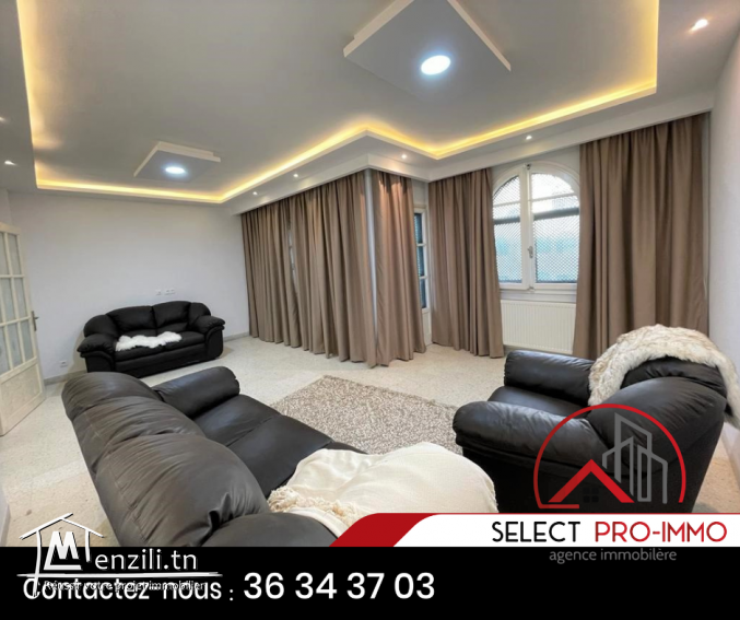 A louer étage de villa S+3 à Nabeul - 983a