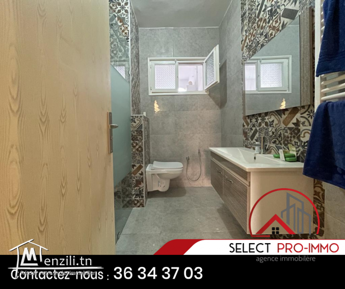 A louer étage de villa S+3 à Nabeul - 983a