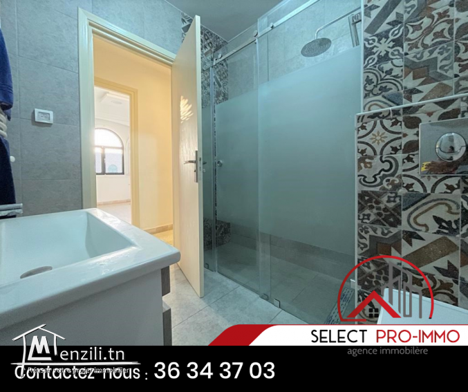 A louer étage de villa S+3 à Nabeul - 983a