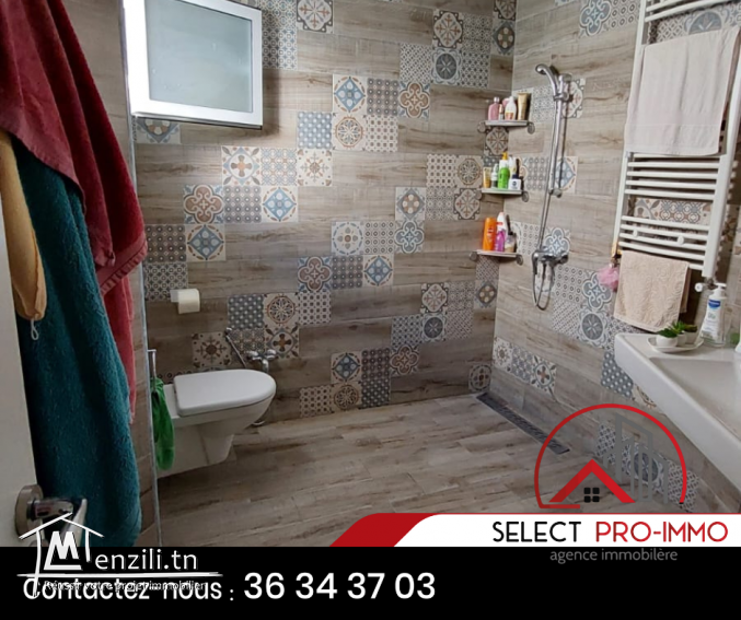 A louer étage de villa S+2 vide à Nabeul - 981a