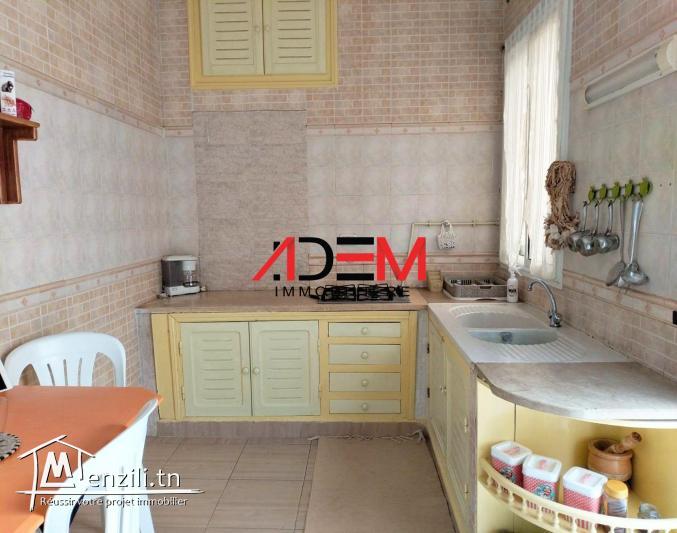 Jolie maison  style arabesque à hamem sousse