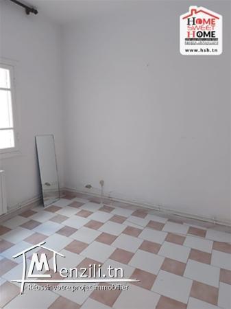 RDC de Villa Lefèvre à Louer à La Marsa