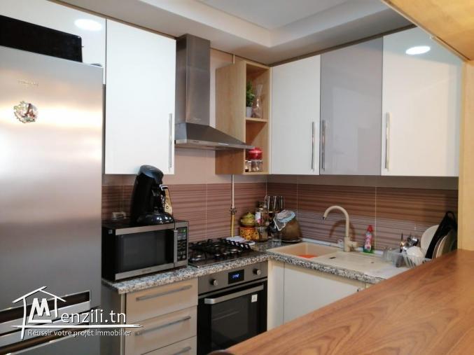 Luxeux appartement S+1 a Louer a Ennaser 2