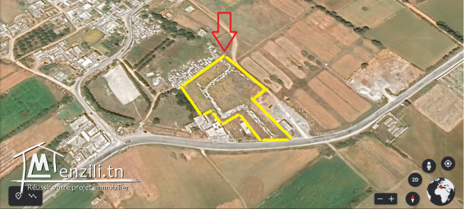 Lotissement constructible à SIDI Madhkour / dar allouche