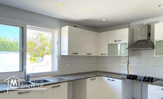 A louer une villa vue mer avec piscine à Gammarth