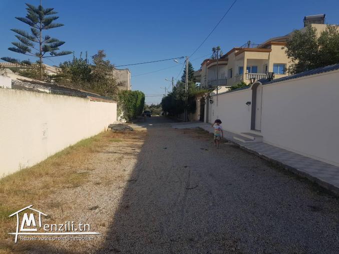 299 m2 lotissement Bouker Chatt-Mariem