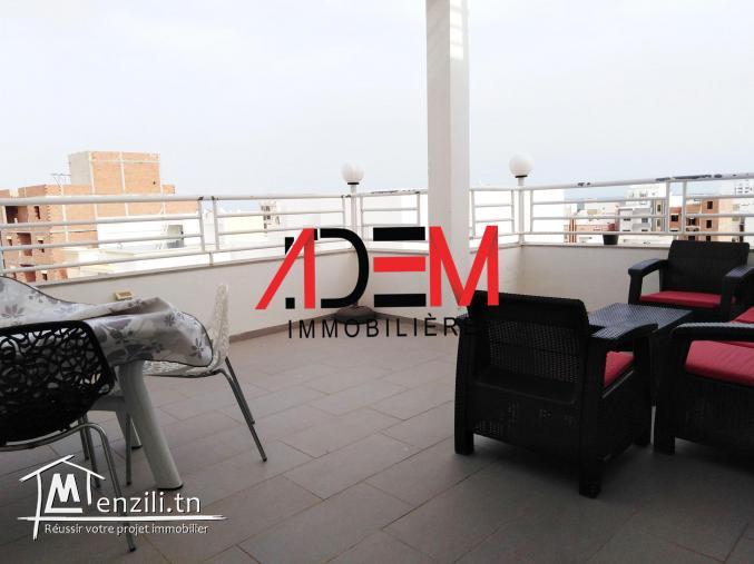 Appartement de haut standing de 200m² et avec vue de mer