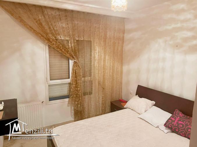 a louer  s+1 meublé aux jardins d'el menzah 2