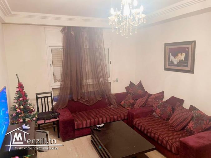 a louer  s+1 meublé aux jardins d'el menzah 2