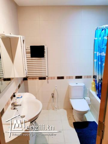 a louer  s+1 meublé aux jardins d'el menzah 2