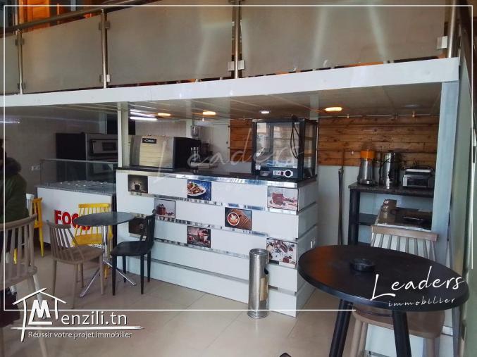 À vendre un fonds de commerce situé à L AOUINA