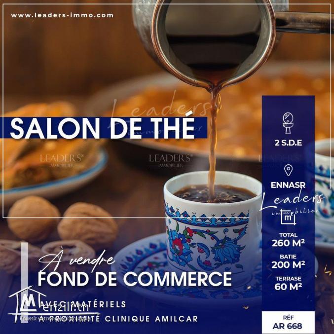 À vendre un fonds de commerce situé à ENNASR