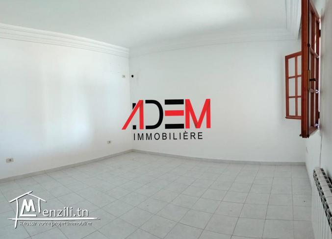 Etage de villa S3 bien situé à Hamem Sousse