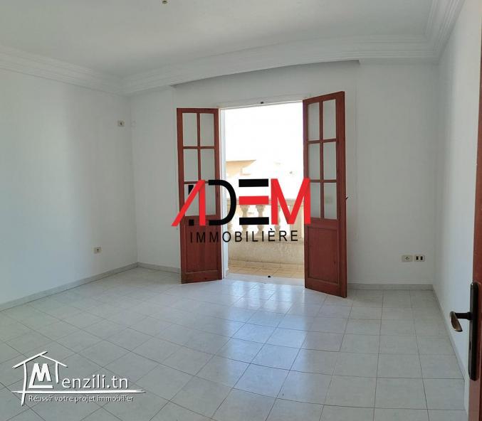 Etage de villa S3 bien situé à Hamem Sousse