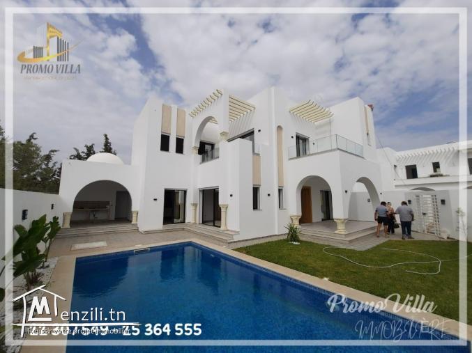 une superbe villa très haut standing de style Arabesque