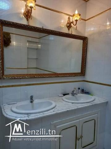 Etage de villa avec vue sur mer à la marsa
