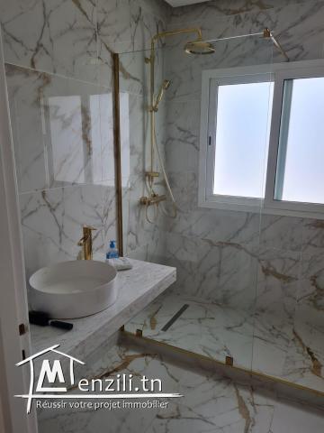 Appartement vue mer à la marsa plage