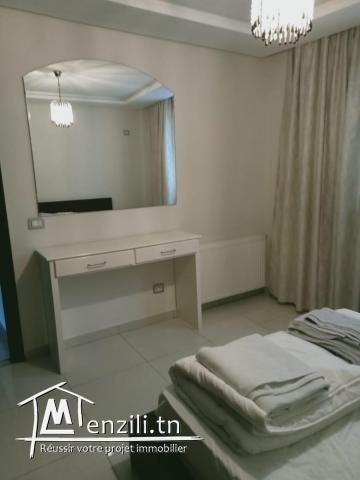Un appartement s2 meublé avec jardin