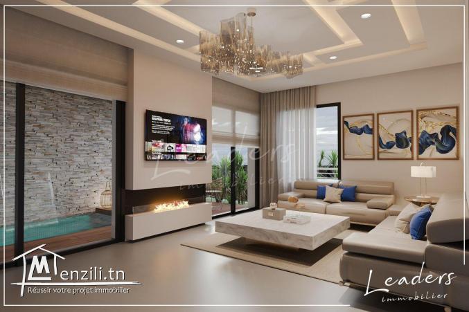 À vendre Villa S+4 situé à AIN ZAGHOUEN