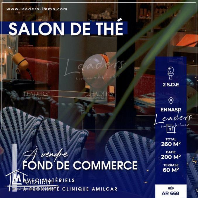 À vendre un fond de commerce situé à ENNASR
