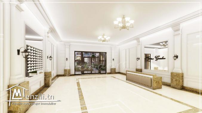 À vendre un appartement S+1 situé à LA MARSA