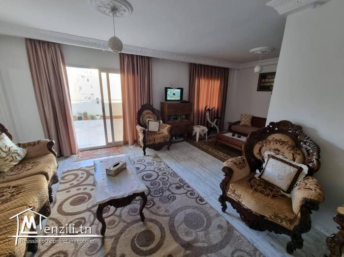 A Louer Appartement Meublée à Sidi Salem Bizerte