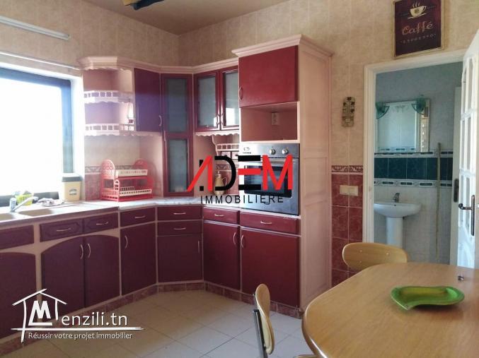 Spacieux étage de villa S3 richement meublé