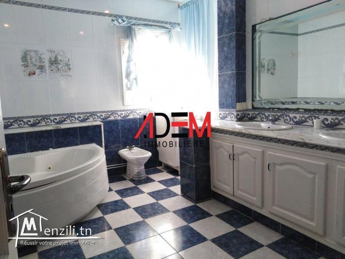 Spacieux étage de villa S3 richement meublé