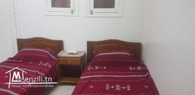 Location d’un magnifique Studio (Meublé) avec jardin privé à Khezama Est.