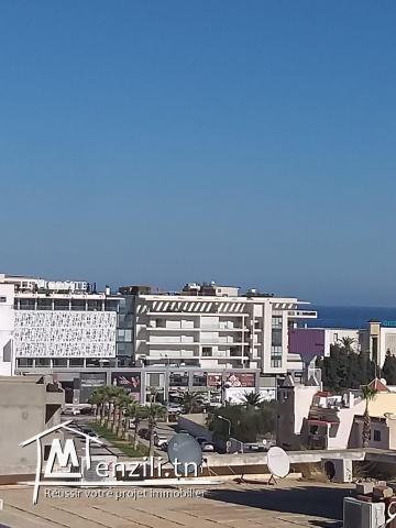 Location d'un magnifique Appartement S+1 (Meublé) avec une vaste terrasse, situé à Khezama E...