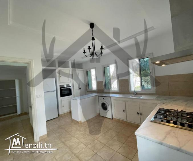 A louer RDC S+2 meublé à Hammamet Nord