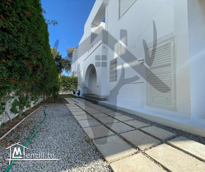 A louer RDC S+2 meublé à Hammamet Nord