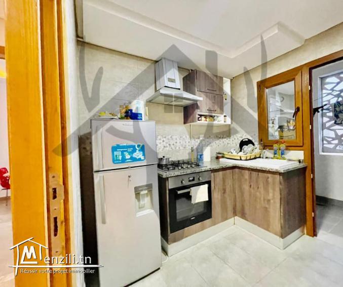 A louer Appartement S+1 meublé à AFH Mrezga