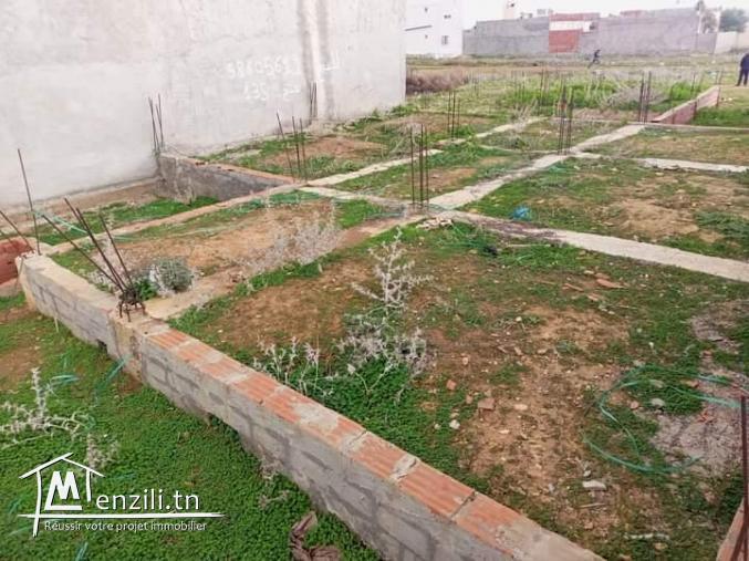 ارض للبيع في الزهراء الجديدة ولاية منوبة